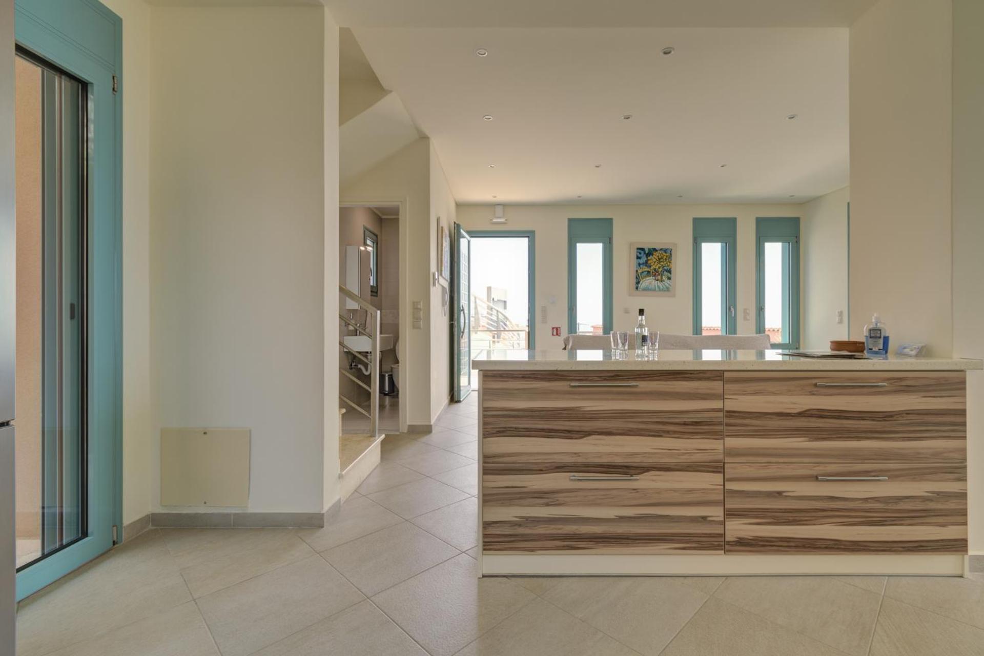 Ouzo Panoramic Houses 2, With Private Pool Пломарион Номер фото